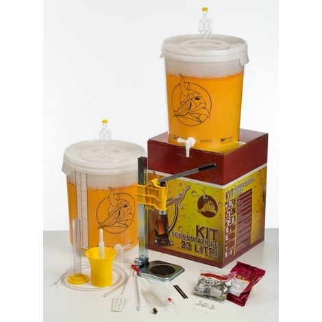 Kit birra platinum con tappatrice e avvinatore