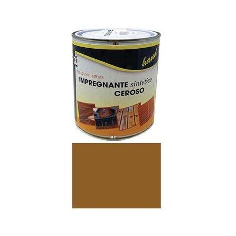 Impregnante  ceroso  a  solvente  hand - Noce  chiaro  ml  750
