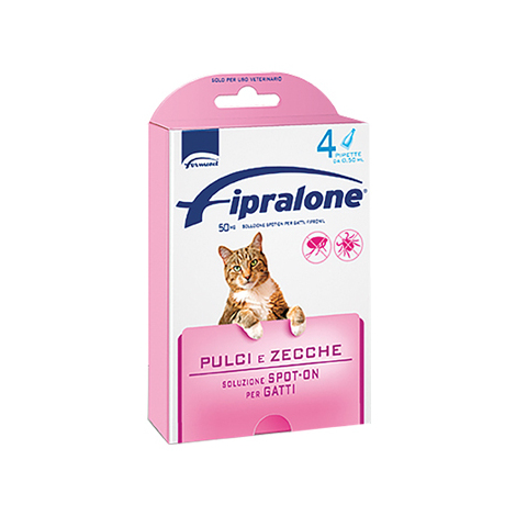 Antiparassitario  fipralone  spot  on  gatto  formevet - Cf=pipette  4