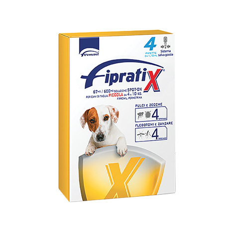 Antiparassitario  fipratix  cane  formevet - Kg    4/10  cf=pipette  4