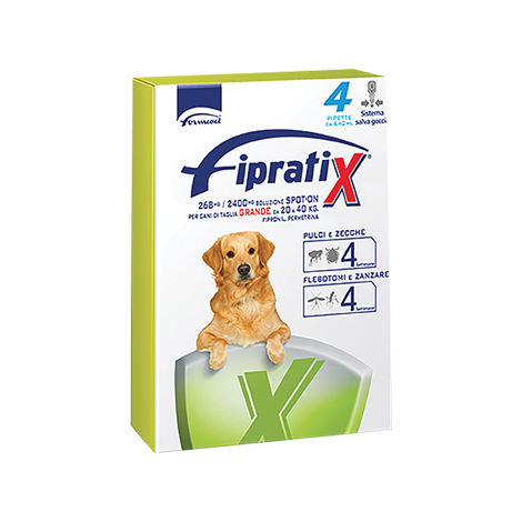 Antiparassitario  fipratix  cane  formevet - Kg  20/40  cf=pipette  4