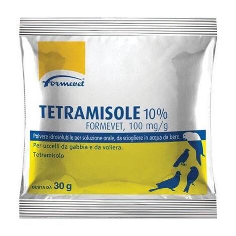 Antibiotico  volatili  tetramisole  10%  formevet - Gr  30