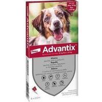 Antiparassitario advantix cani bayer - Kg 10/25 cf=pz 6