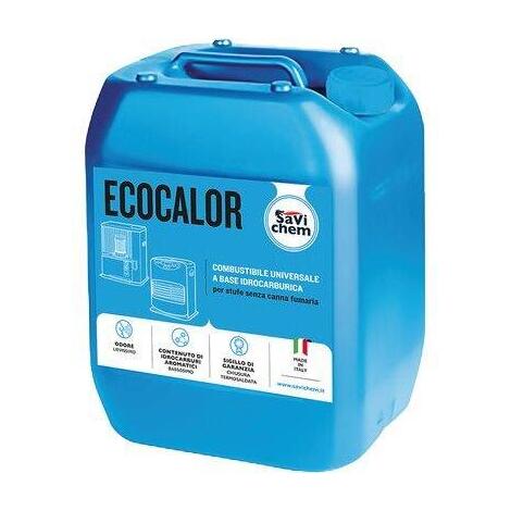 Combustibile  stufa  radiante  ecocalor  pallet - Tappo  blu  lt  18  cf=pz  32