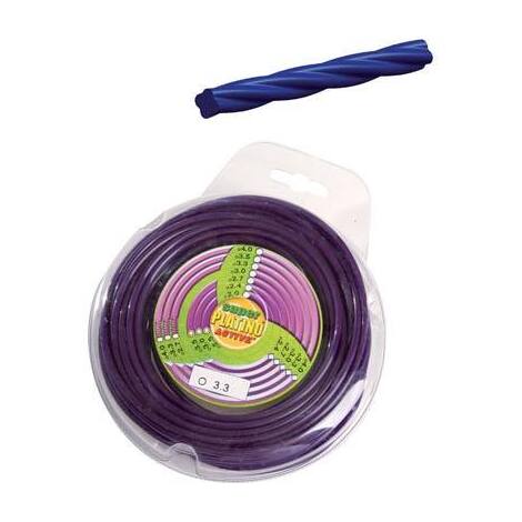 Filo  x  decespugliatore  platino  ecosilent  active - Mm  3,0  mt  15