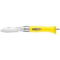 Coltello opinel 09 bricolage - Mm 80 pp giallo
