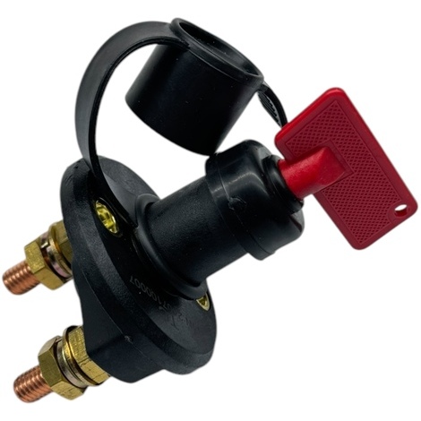 Staccabatteria 12-24 volt con Due Chiavi Rimovibili per Auto, Barca, Camion, Barche, Camper, Veicoli