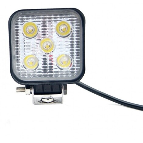 Faro da lavoro mini 5 LED 5W 101x83x33 mm con cavo da 300 mm