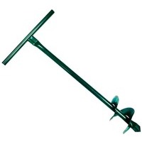 Trivella manuale tubolare da 30 mm diametro elica 120 mm lunghezza 92 cm