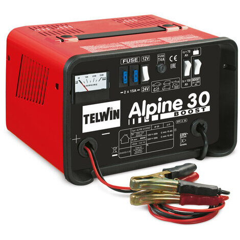 Caricabatteria alpine 30 boost telwin 230 V 12-24V