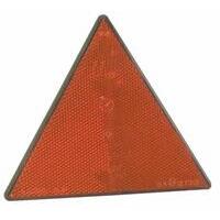 Cataringrangente triangolare rosso con viti M6x16 mm dimensioni 160x139 mm
