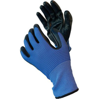 Guanto nitrile crinkle workit - Maglia leggera sintetico blu 8