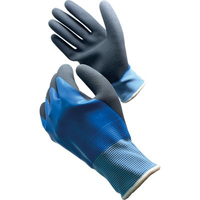 Guanto lattice schiumato blu workit - Maglia leggera sintetica blu 8