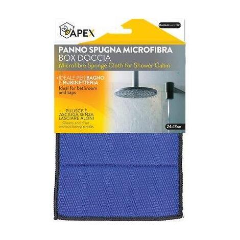 Panno spugna microfibra box doccia apex - Cm 24x17