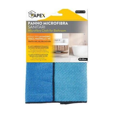 Panno microfibra sanitari apex - Cm 35x30