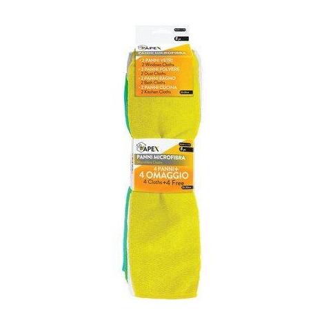 Panno microfibra universale set apex - Cm 30x35 cf=pz 8