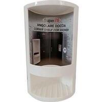 Portasapone angolare - Moplen bianco cm 14x14 h=cm 33.5