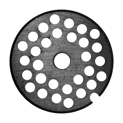 Piastra x tritacarne manuale reber - N 8 foro  6