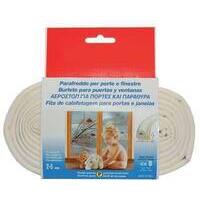 Parafreddo geko strip profilo p - Gomma epdm espansa bianco mt 6