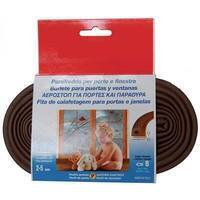 Parafreddo geko strip profilo p - Gomma epdm espansa marrone mt 6