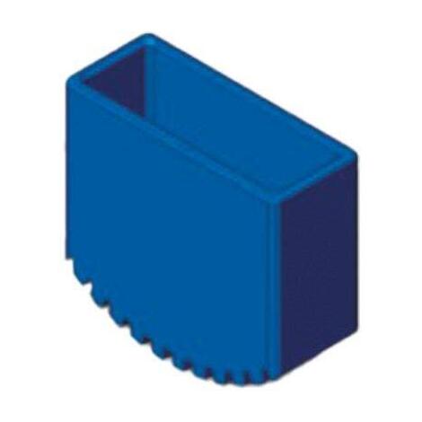 Piedino scala trapezoidale agril marchetti - Mm 73x25 gradini 15/17