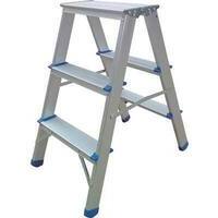 Sgabello raja domus - Alluminio gradini 3 h.mm 658