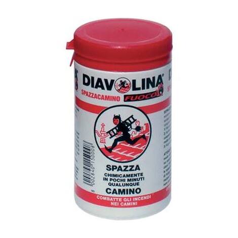Antifuliggine  spazzacamino  diavolina  fuoco