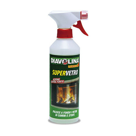 Pulitore super vetro spray diavolina fuoco - Ml 500 2440150