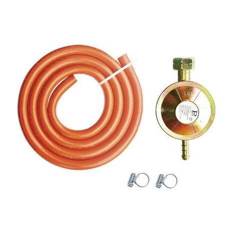 Regolatore gas gpl bp taratura fissa kit project - Tubo mt 1,5 + fascette pz 2