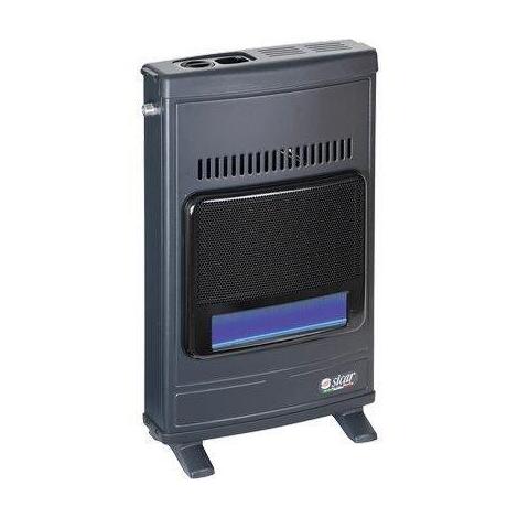 Stufa gas metano fiamma blu a parete eco 45 sicar - Grigio watt 4100 cm 43x15 h.cm 64