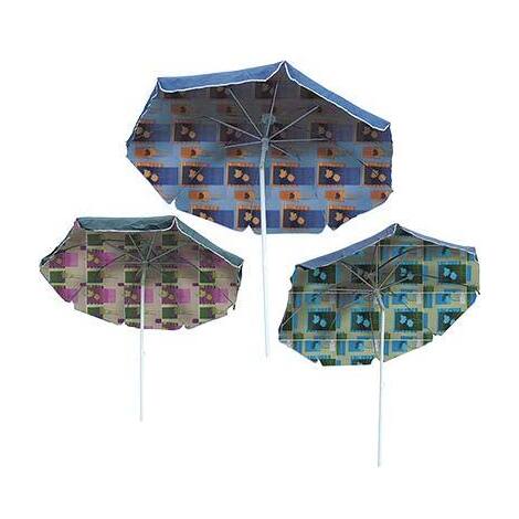 Ombrellone  mare  cover  domus - Acciaio/cotone  duplex  mt  2