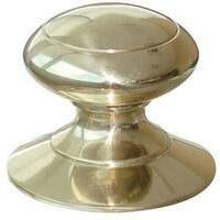 Pomolo x portone spagna cottali - Ottone lucido d.mm 72 base d.mm 84