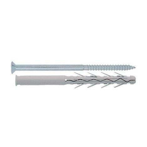 Tassello nylon prolungato tup4/v friulsider - Vite tsp cava pz tup4/v 10x115 cf=pz 50