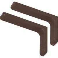 Reggimensola ricoperta leonardo bolis - Acciaio/plastica nocciola mm 240x144 cf=pz 2