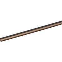 Asta serratura ad aste rotanti - Acciaio bronzato cm 130