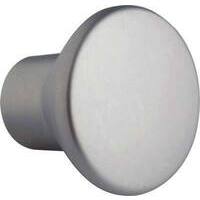 Pomolo zama sfera piana 2401 metalstyle - Cromo opaco mm 24x24