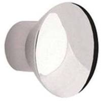 Pomolo zama sfera piana 2401 metalstyle - Cromo lucido mm 24x24