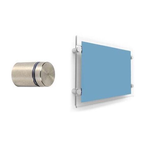 Distanziatore x targhe - Acciaio inox mm 30x25