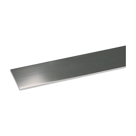 Profilo  piatto  arcansas - Allum  argento  lux  s.mm  2,0  mm  15  h.cm  100