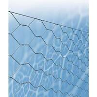 Rete tripla torsione zincata 51/6 stars - M/n° 51/6 n° 5=mm 1,0 l.mt 50 h.cm 50