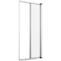 Zanzariera kit porta effe - Bianco ral 9010 fibra vetro/pvc cm 150 h.cm 250