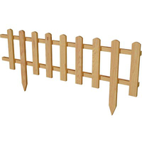 Bordura aiuola classic legno euro - Pino impregnato cm 120 h.cm 40/65