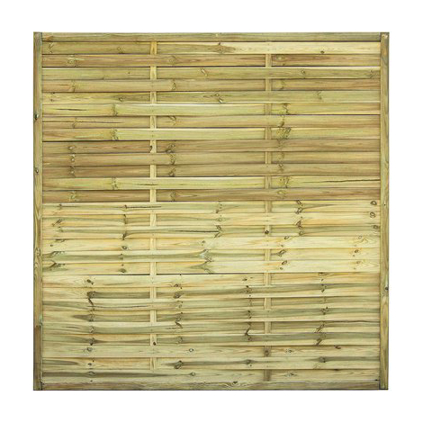 Pannello frangivento/frangivista legno euro - Pino impregnato cornice mm 45x30 cm 180x180