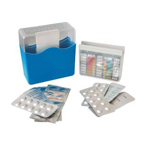 Test  analisi  ph  +  ossigeno  x  piscina - Cf=test  +  pastiglie  2x10
