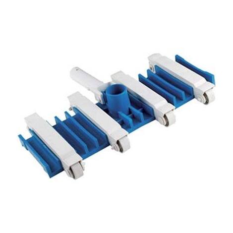 Spazzola  aspirante  flessibile  piscina  domus - Attacco  mm  28  tubo  mm  38  cm  35x25,5