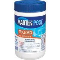 Tricloro x piscina pastiglie marten - Kg 1=50xgr 20