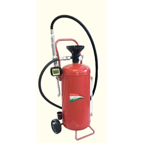 DISTRIBUTORE PNEUMATICO 24L PER OLIO CON CONTALITRI ELETTRONICO