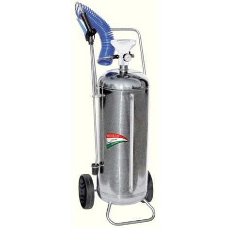 NEBULIZZATORE PNEUMATICO ACCIAIO INOX 304 CON RUOTE 50LT