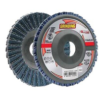 Disco a lamelle radiali zirconio forza new - Mm 115x22,2 grana 40