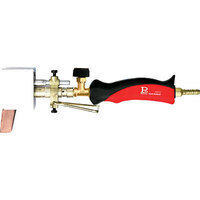 Saldatore a gas + mazza e cuffia - Rame gr 200 bruciatore mm 17 l.cm 31